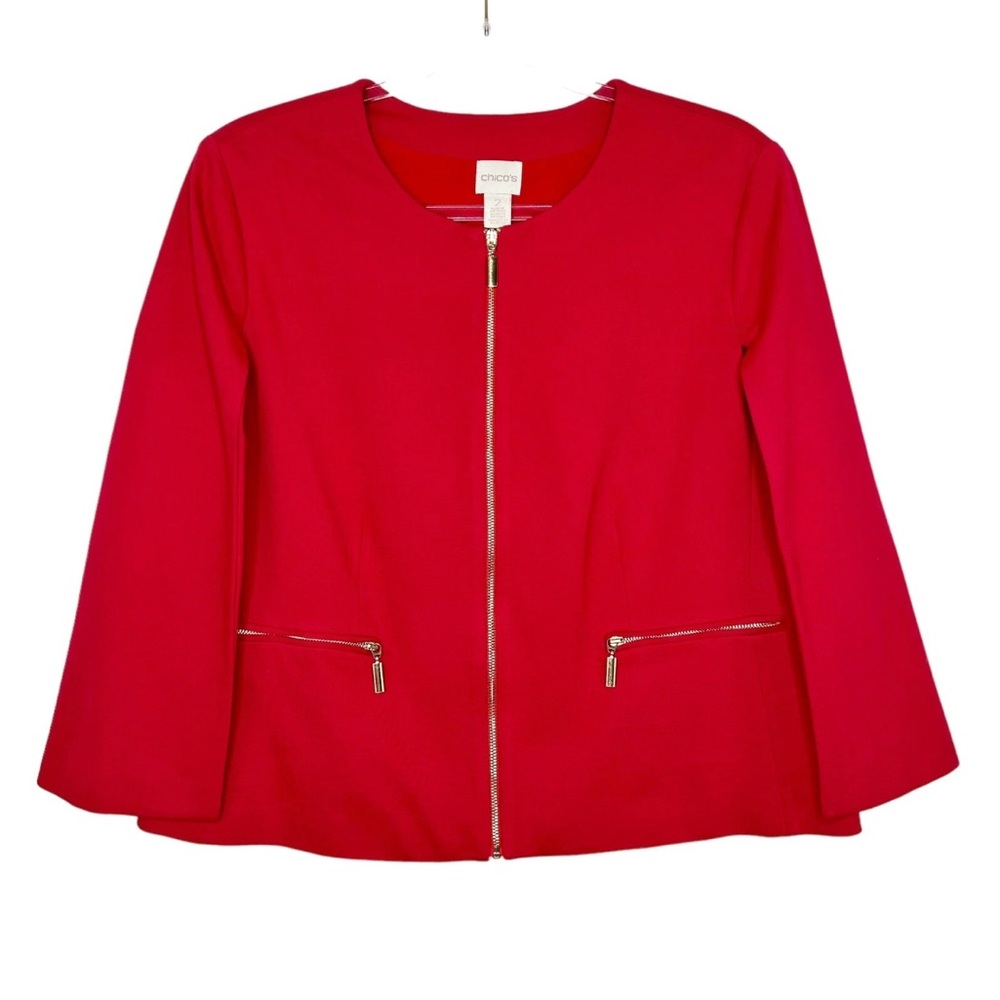Stunning Chico's Hybrid-Style Outerwear Garment